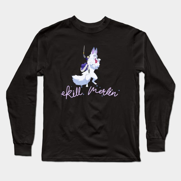 Kill Merlin Long Sleeve T-Shirt by ThirdFang's Stuff